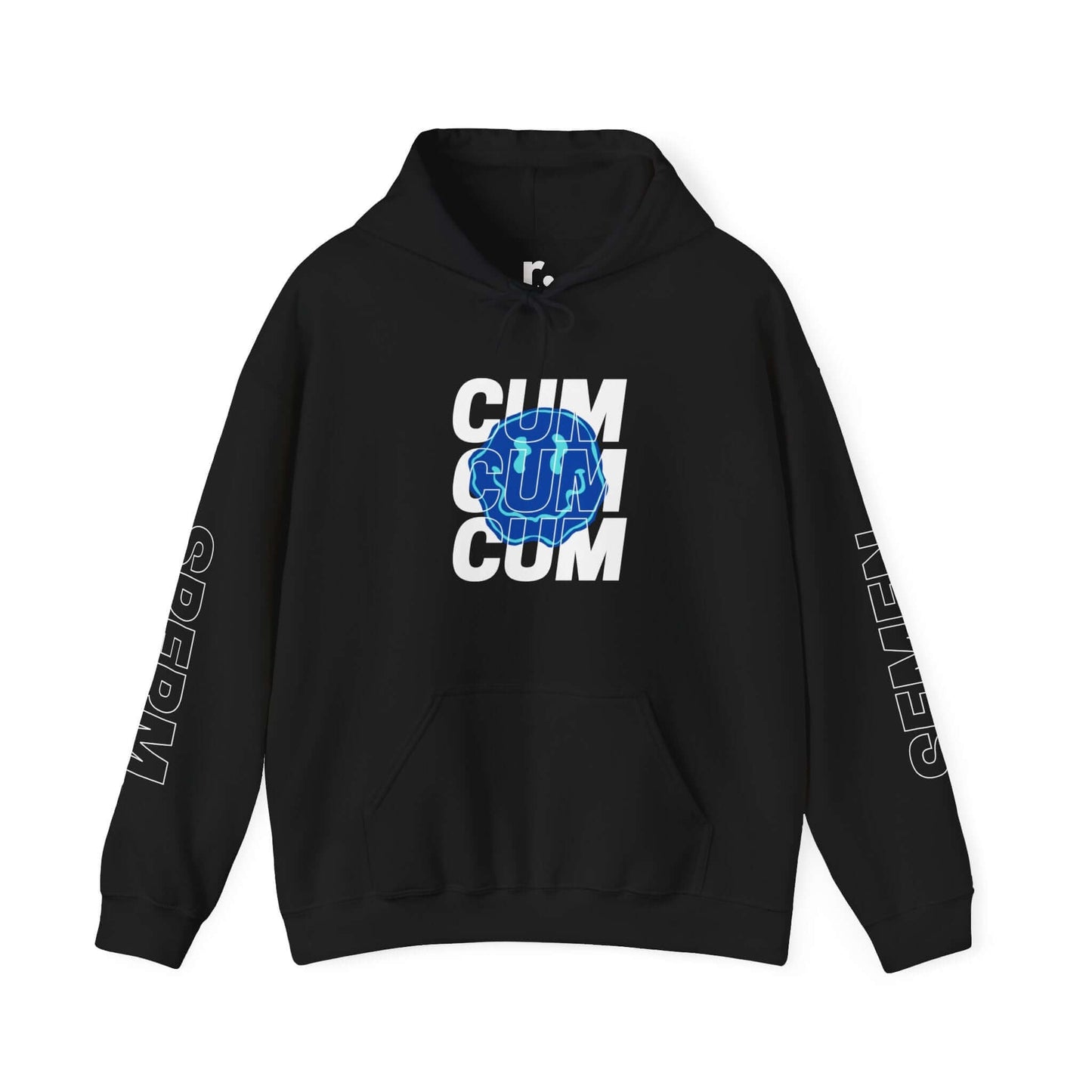 Cum - Hooded Sweatshirt - Randomz