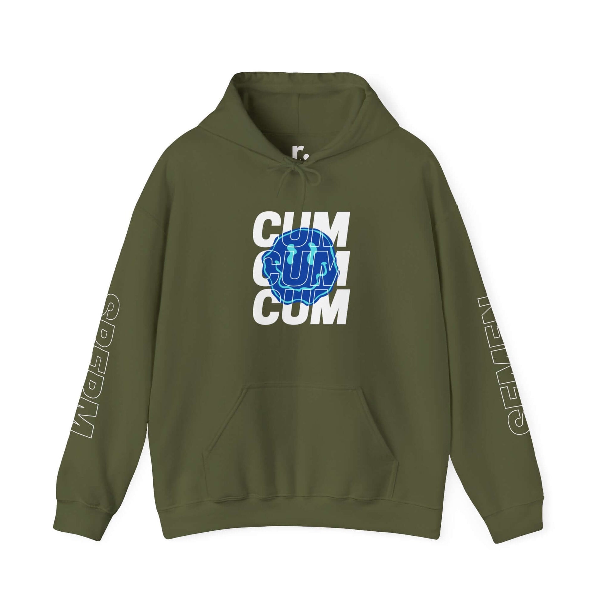 Cum - Hooded Sweatshirt - Randomz