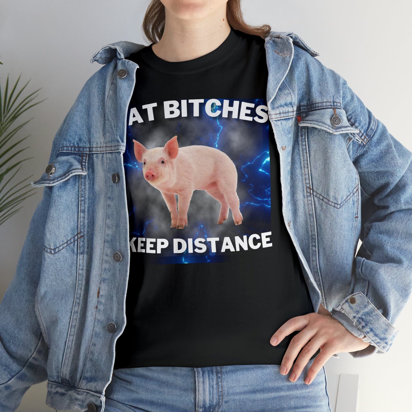 Fat Bitches Keep Distance - Tee - Randomz