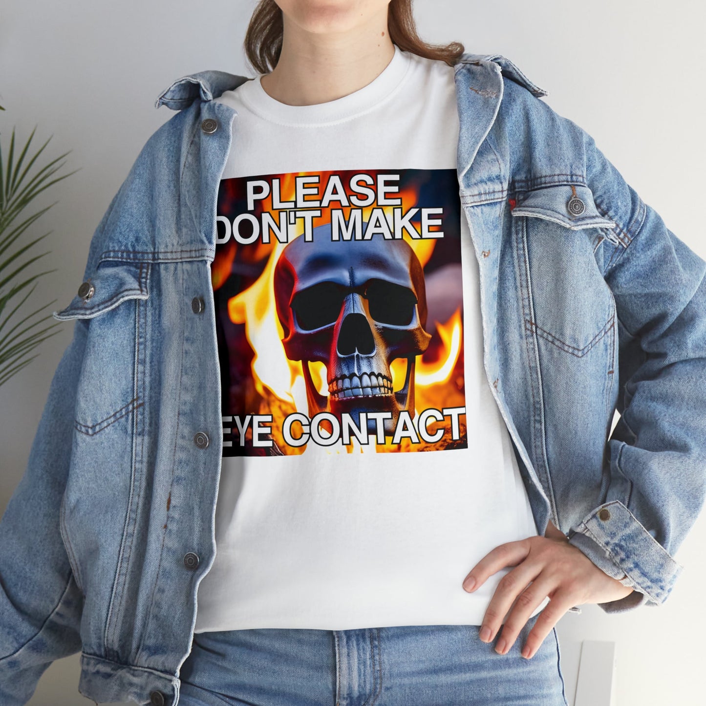 Please Don't Make Eye Contact - Tee - Randomz