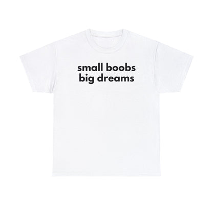 Small Boobs Big Dreams - Tee - Randomz