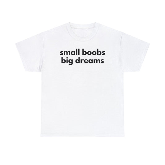 Small Boobs Big Dreams - Tee - Randomz